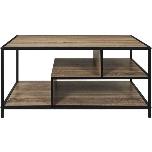 Table basse en bois et métal Edison - CMP-5222