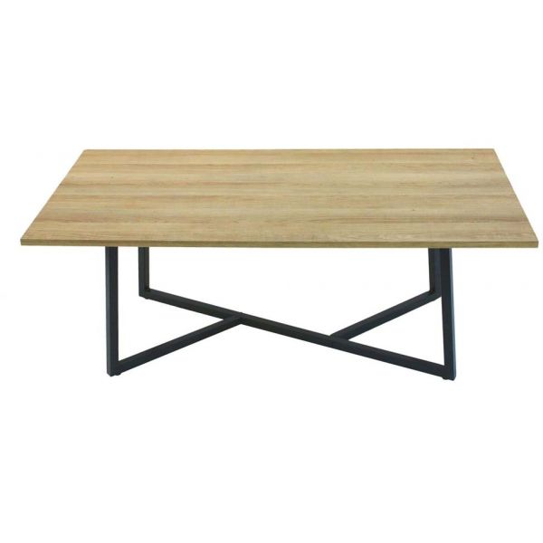 Table basse en bois et métal Hamilton - CMP-2321