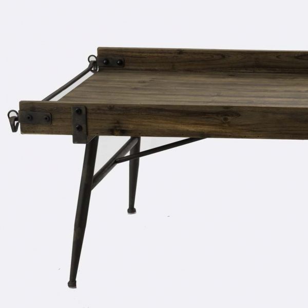 Table basse en bois et métal Markus - AMADEUS