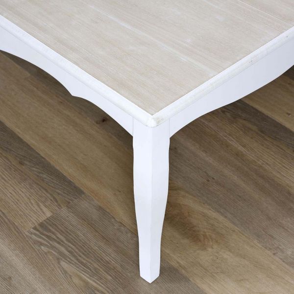 Table basse charme en bois Victoria - 5