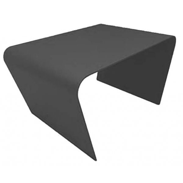 Table basse design en aluminium coloré