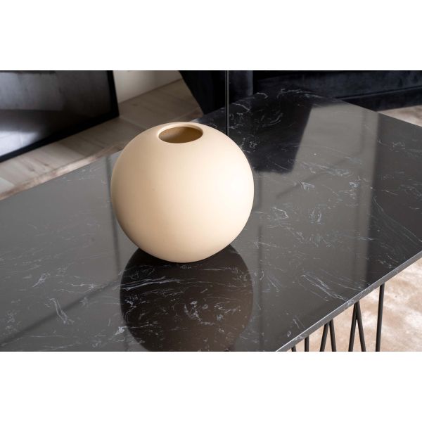 Table basse effet granit en acier Stone - 7