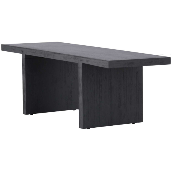 Table basse en hévéa 120 x 38 cm Yakunik - 249