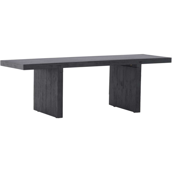 Table basse en hévéa 120 x 38 cm Yakunik