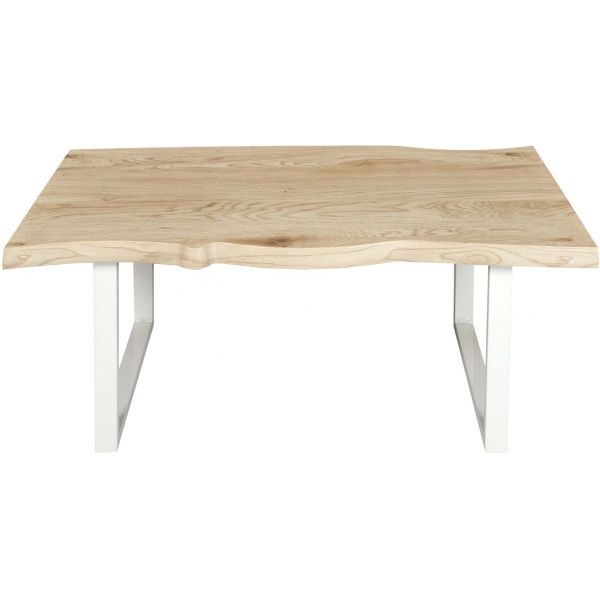 Table basse industrielle en bois et métal Forest - CMP-3443