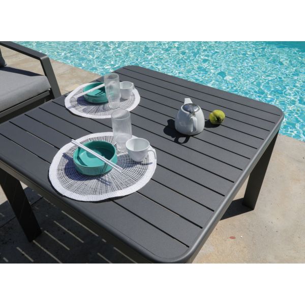 Table basse de jardin en aluminium Eos - PROLOISIRS