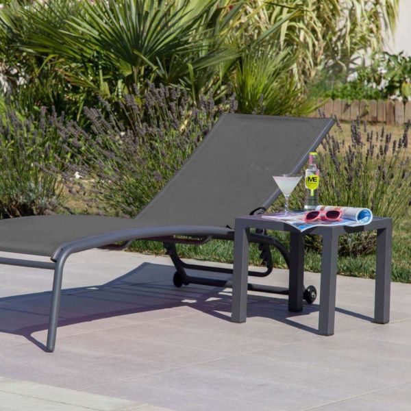 Table basse de jardin en aluminium Lou - PROLOISIRS