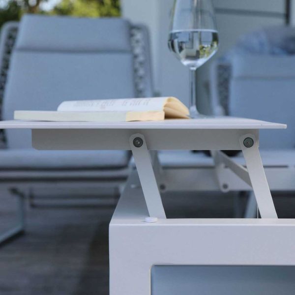 Table basse de jardin élévatrice en aluminium Butterfly - 659
