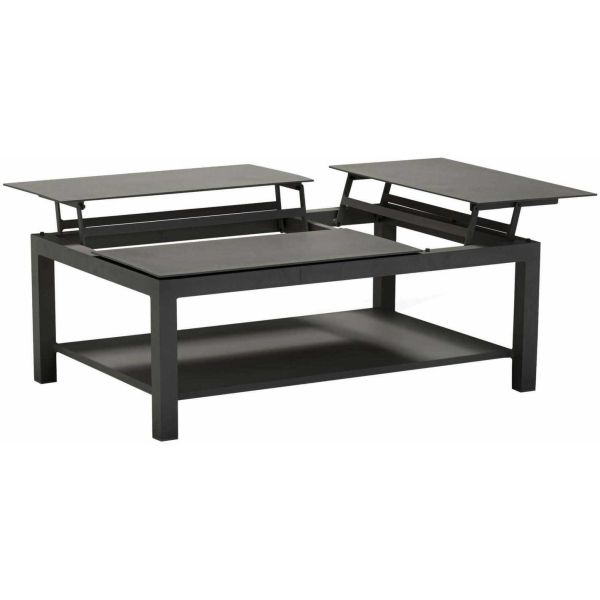 Table basse de jardin élévatrice en aluminium Butterfly