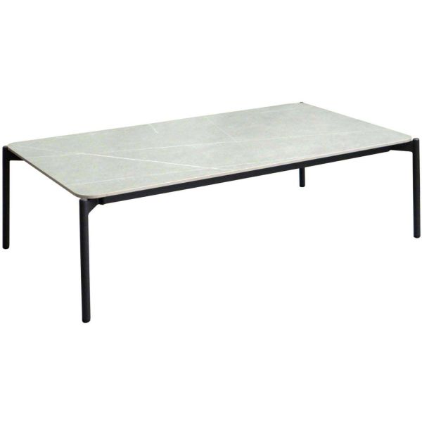 Table basse de jardin plateau céramique Ambiance