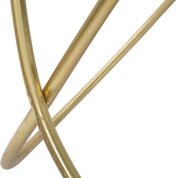 Table basse en métal Ring 60 x 45 cm - 7