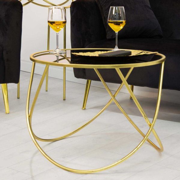 Table basse en métal Ring 60 x 45 cm - MAURO FERRETTI