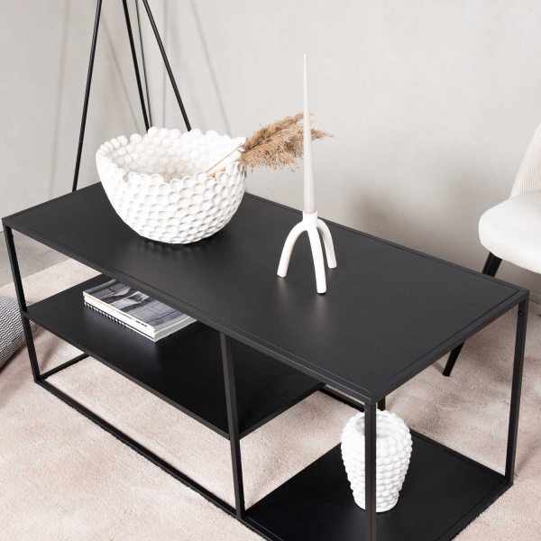 Table basse en métal 120 x 50 x 50 cm Staal - 5