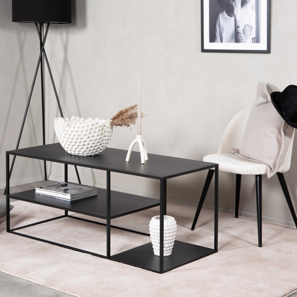 Table basse en métal 120 x 50 x 50 cm Staal - VENTURE HOME