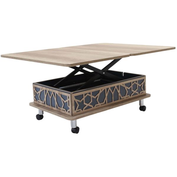 Table basse modulable en agglomeré Adt - 5