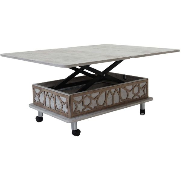 Table basse modulable en agglomeré Adt - 5