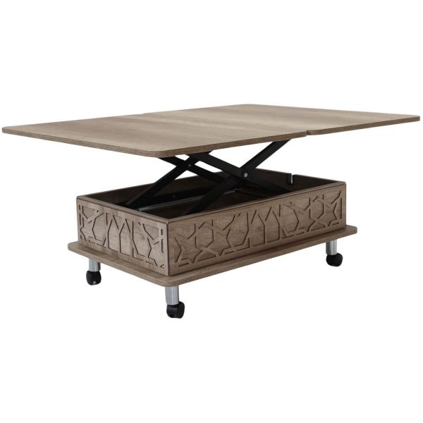 Table basse modulable en agglomeré Adt - 5