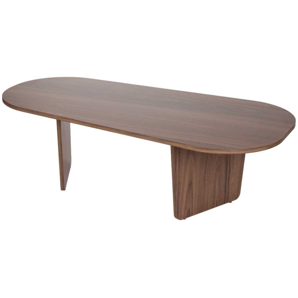 Table basse ovale en aggloméré Ovalis - 109