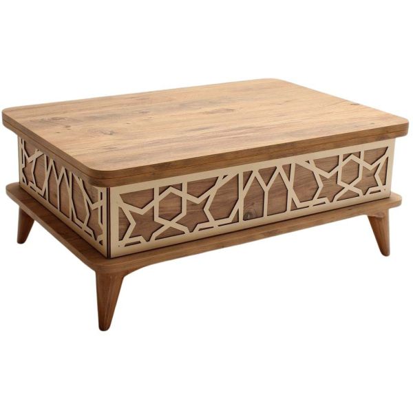 Table basse avec plateau modulable Ada