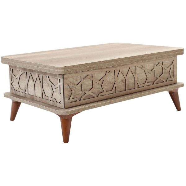 Table basse avec plateau modulable Ada