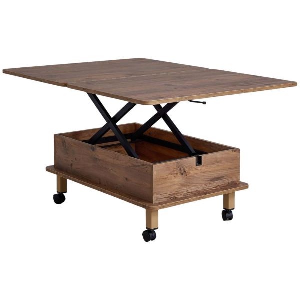 Table basse avec plateau modulable Helsinki - 6