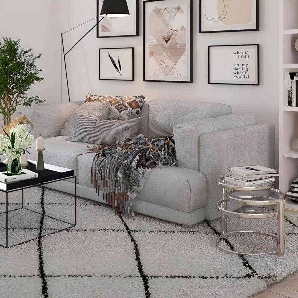 Table basse plateaux pivotants en verre - LEITMOTIV