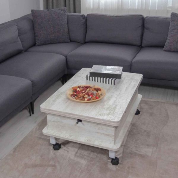 Table basse avec rallonge Nino - 6