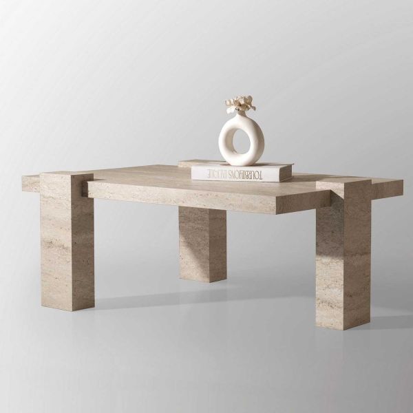 Table basse rectangulaire en aggloméré Diamond - 8