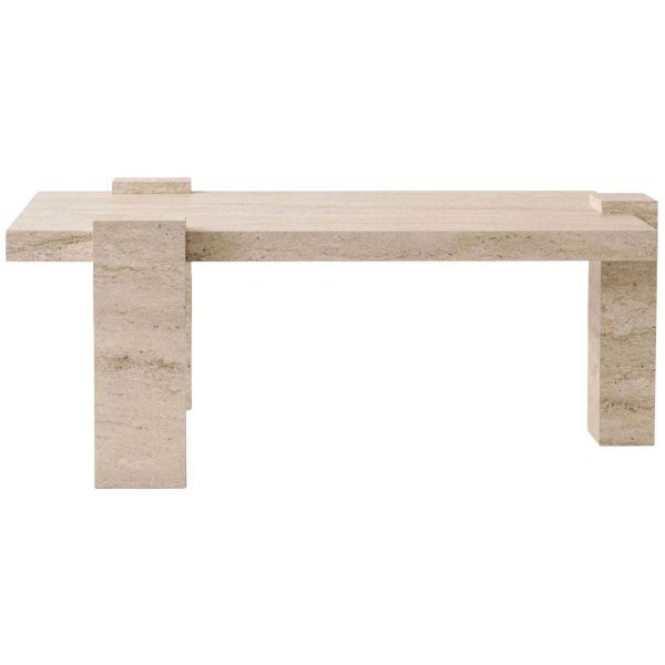 Table basse rectangulaire en aggloméré Diamond