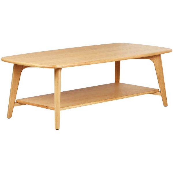 Table basse rectangulaire en chêne Sublime