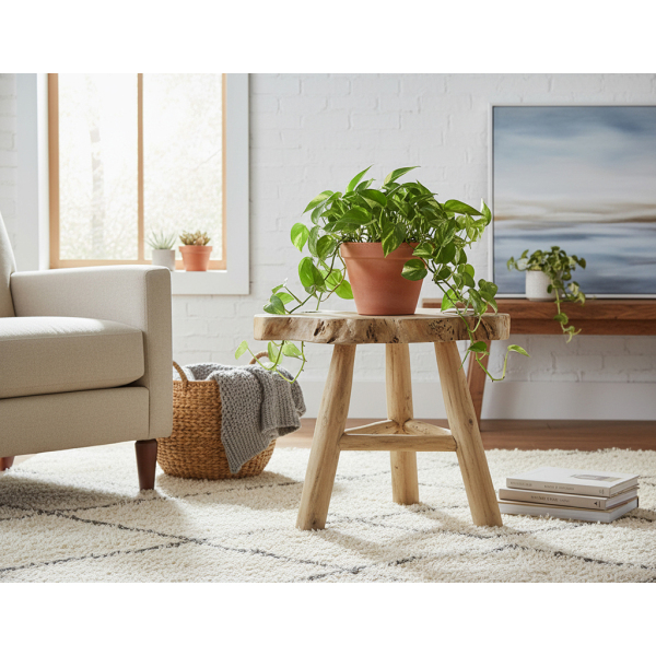 Table basse en teck recyclé Arthur - AUB-4364