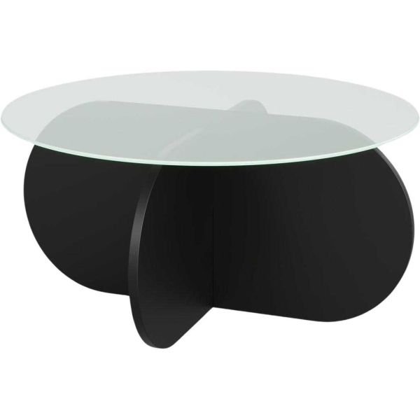 Table basse en verre Bubble