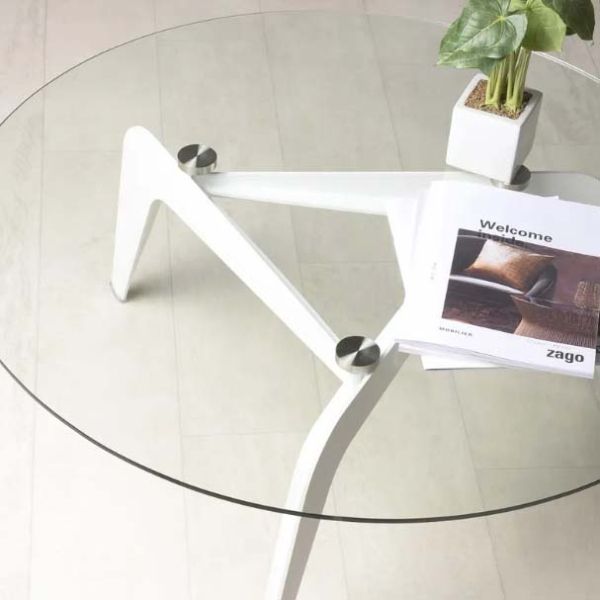 Table basse en verre Calder 96 cm - 149