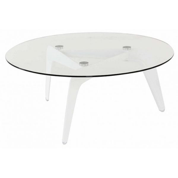 Table basse en verre Calder 96 cm - PRO-1424