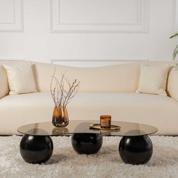 Table basse en verre 120 x 30 x 70 cm Sphere - 7
