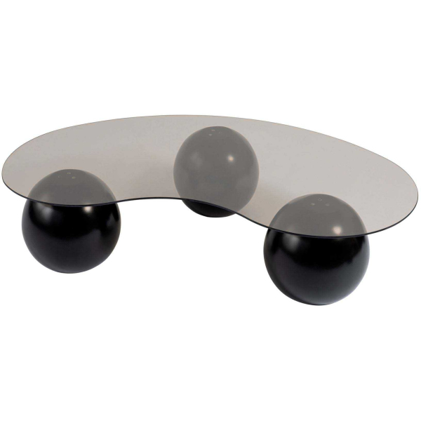 Table basse en verre 120 x 30 x 70 cm Sphere