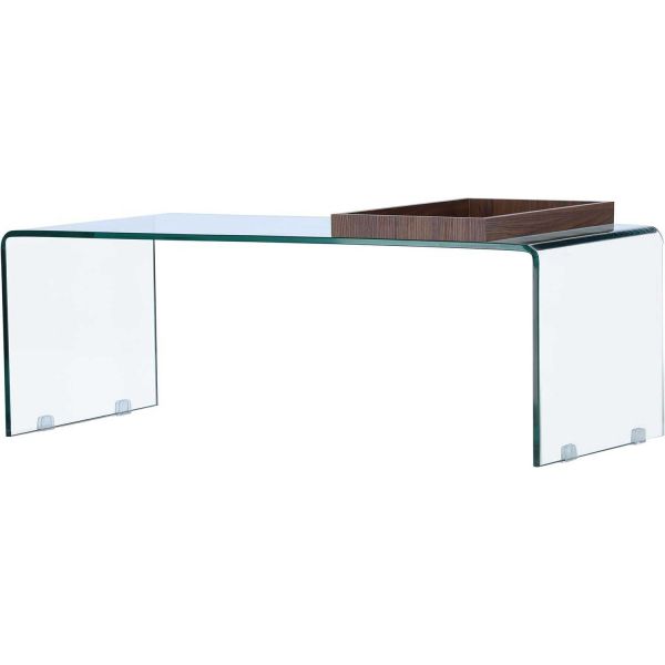 Table basse en verre Telemark - VEN-0640