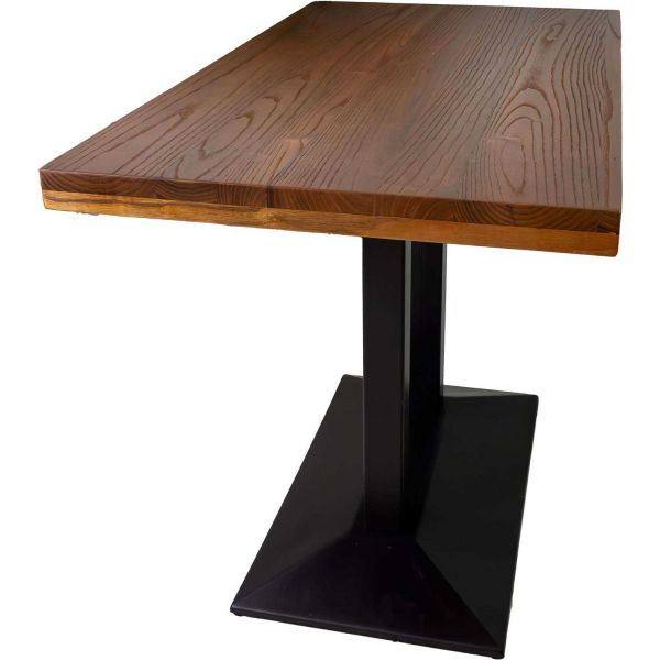 Table bistrot double pied 110 x 60 x 75 cm - ANT-0600