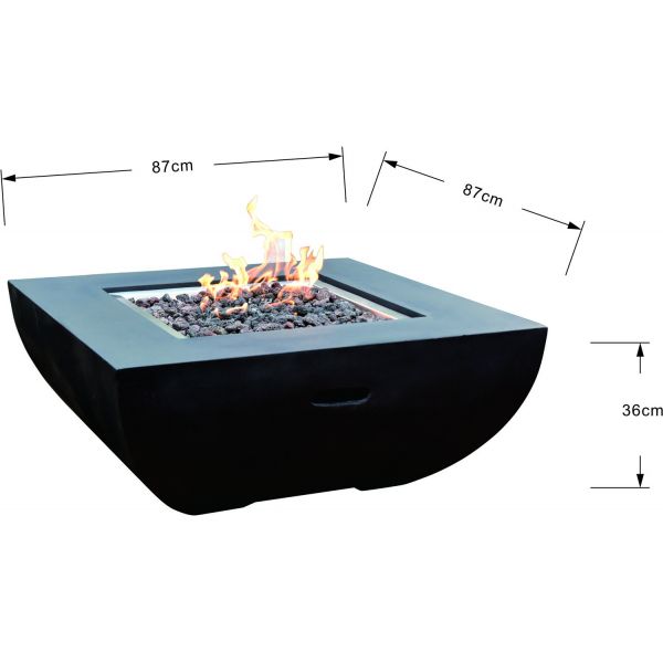 Table brasero au gaz Aurora - LEB-0113