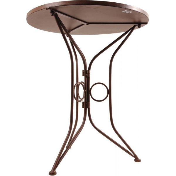 Table en céramique et fer forgé - 119