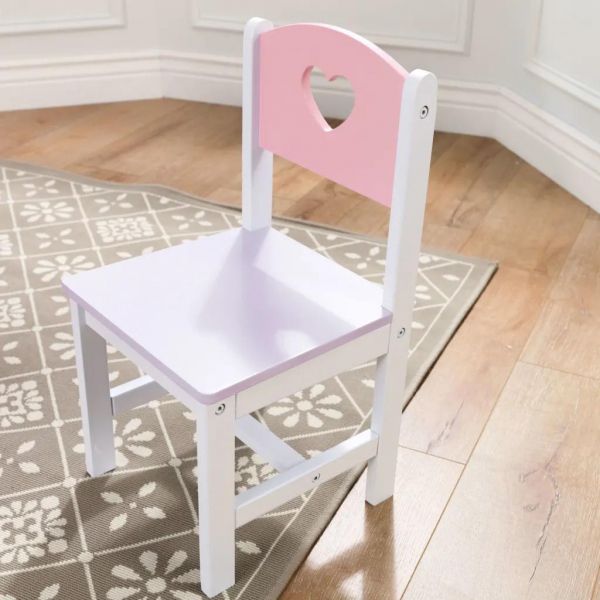 Table, chaises et bac rangement enfant en bois - 159