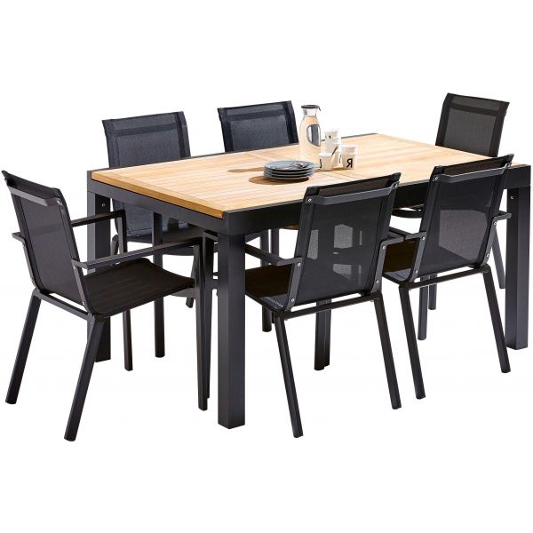 Table et chaises de jardin moderne Bali - WILSA GARDEN