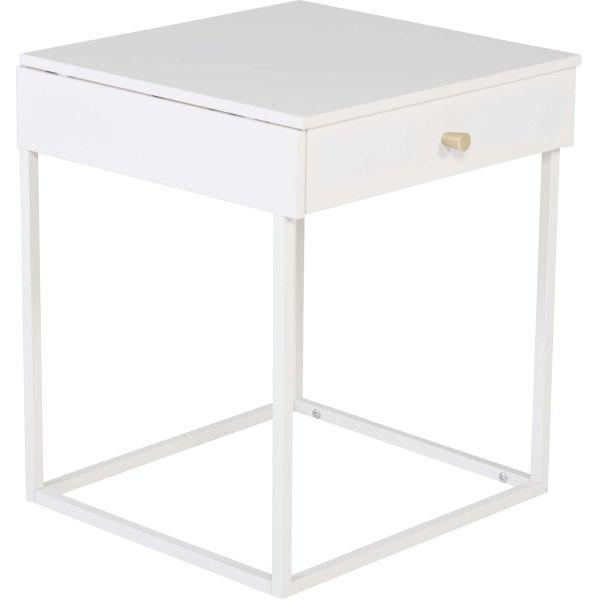 Table de chevet en acier Bakal