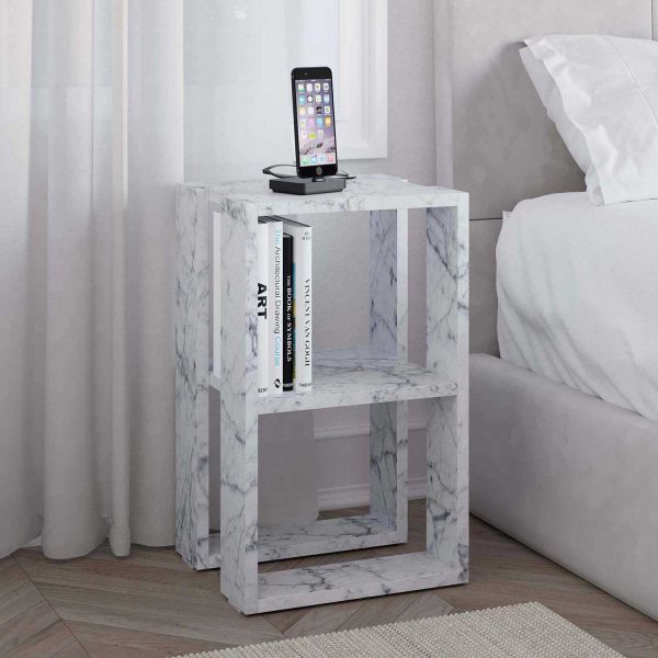 Table de chevet en aggloméré Lonie - HANAH HOME