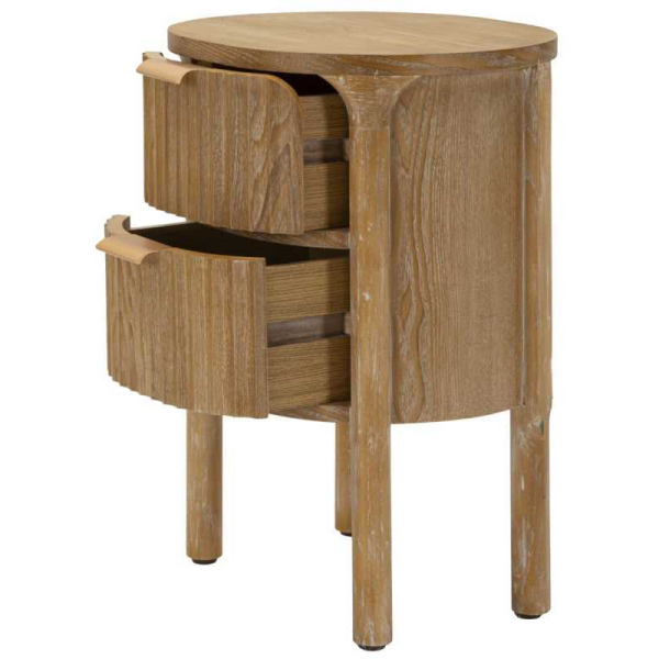 Table de chevet en bois de sapin Gothenburg 38 x 34.5 x 52 cm - 5