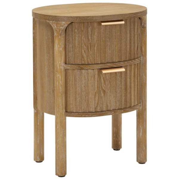 Table de chevet en bois de sapin Gothenburg 38 x 34.5 x 52 cm
