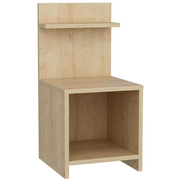 Table de chevet avec étagère Ullman