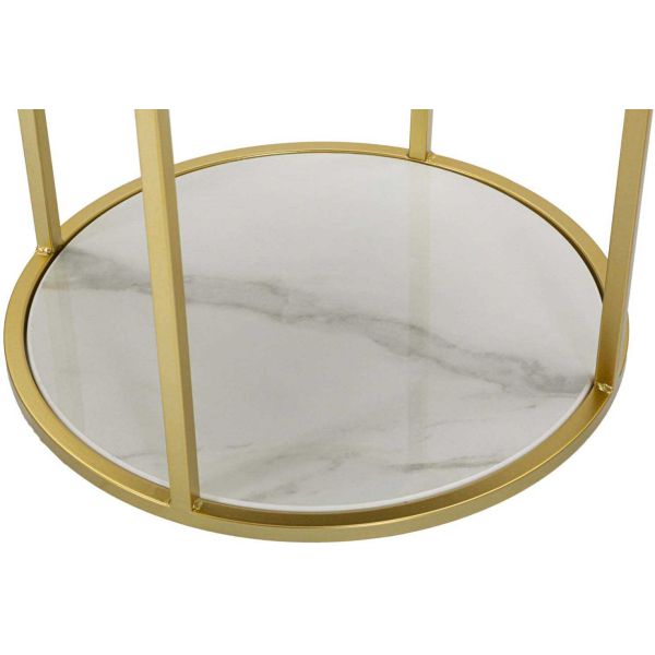 Table de chevet en métal Montpellier 42 x 48 cm - 7
