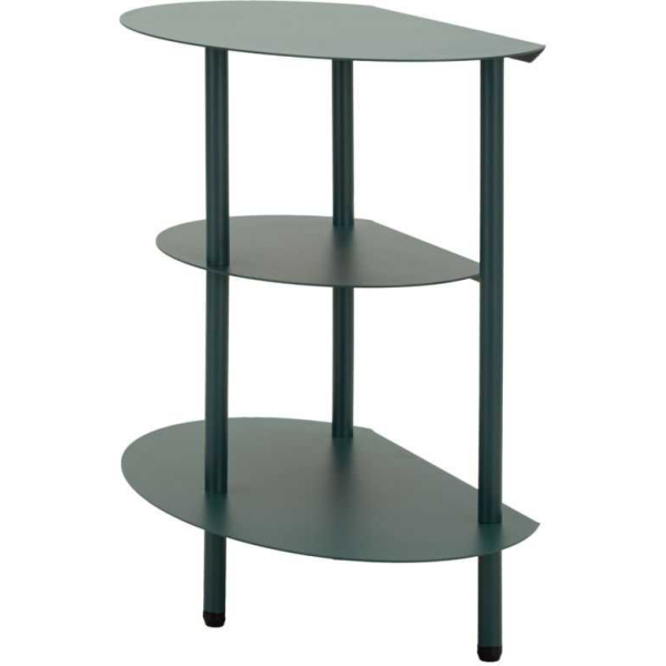 Table de chevet en métal Saturn 49.5 x 27.5 x 49.5 cm - 5