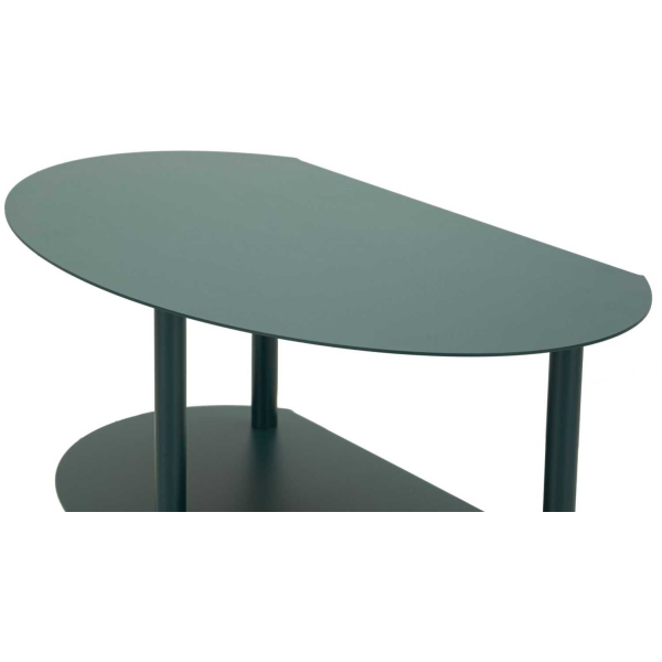 Table de chevet en métal Saturn 49.5 x 27.5 x 49.5 cm - 8